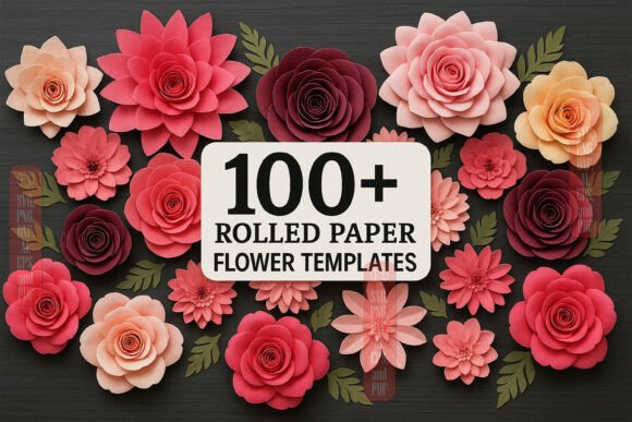 Rolled Designs Paper Flower Bundle Collection