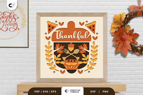 Thanksgiving Acorn Svg Light Box Decor