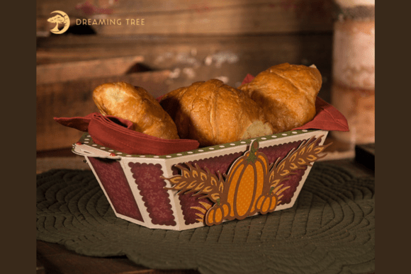 Thanksgiving Bread Basket Fall SVG