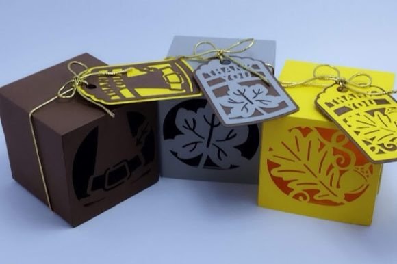 Thanksgiving Autumn SVG Gift Box Set