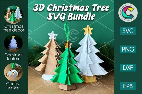 Versatile Christmas Tree Svg Craft Kit