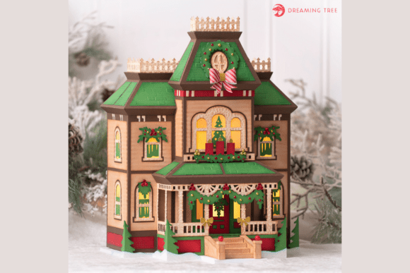 Bates House Christmas Svg Add-On Kit