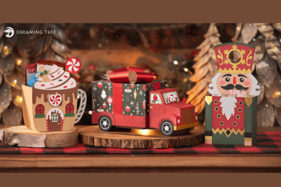 Charm Christmas Svg Craft Bundle