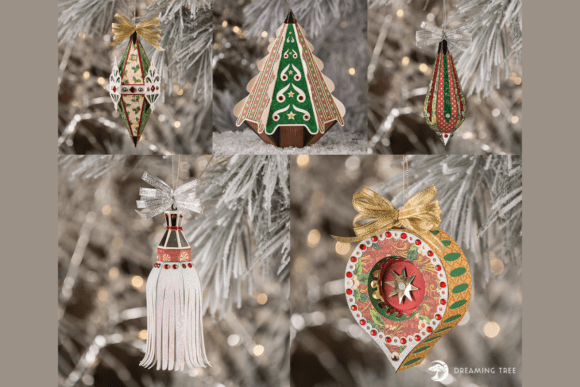 Elegant Bundle Christmas Ornament SVG Collection