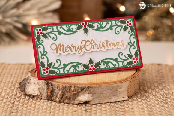 Festive Funds Christmas Svg Holder