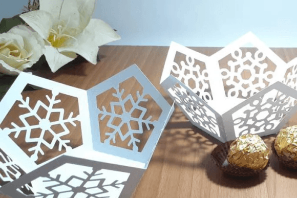 Winter Snowflake SVG Table Centerpieces
